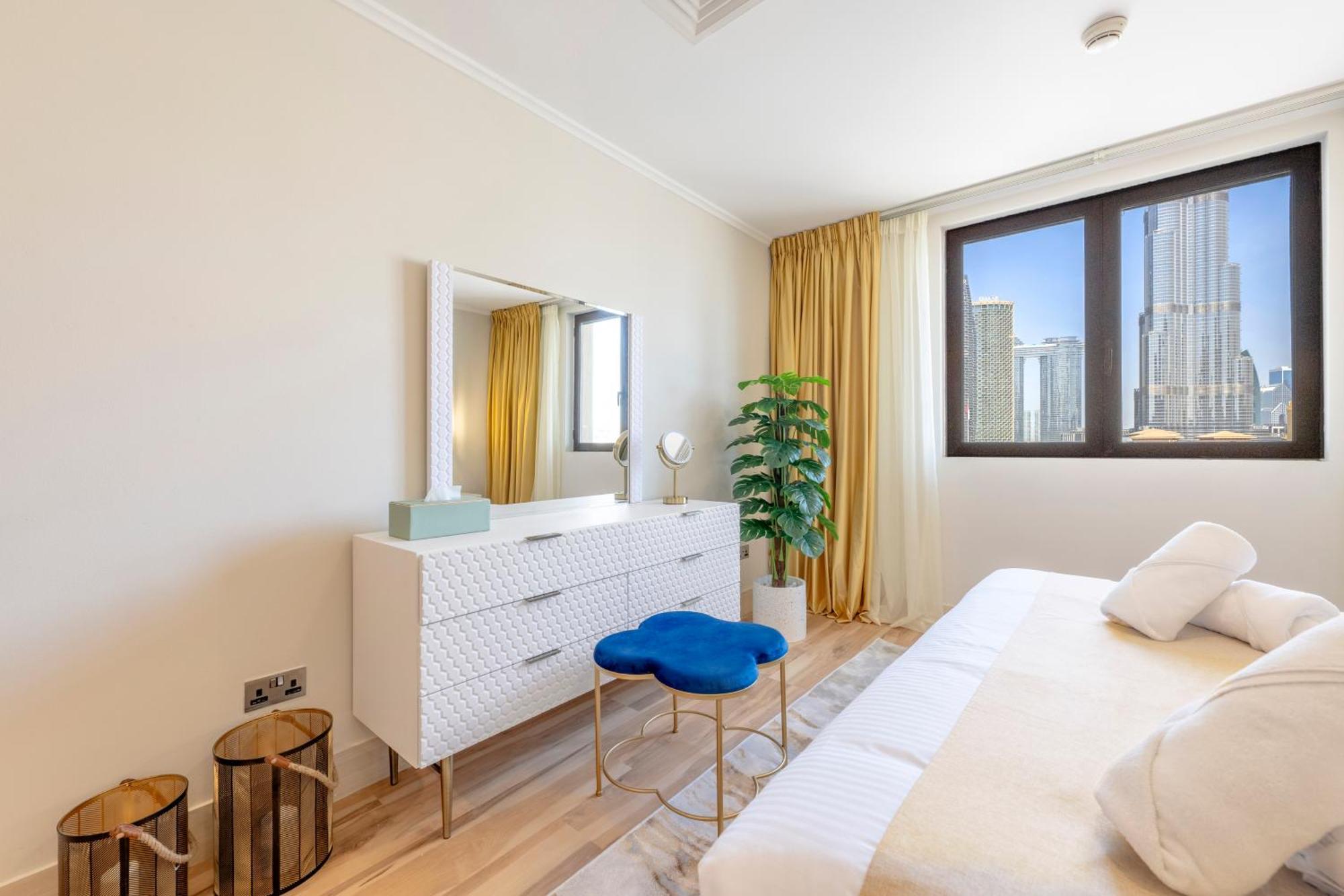 Ultra Luxury Downtown - Full Burj Khalifa View - 5 Min Walk To Dubai Mall! Экстерьер фото