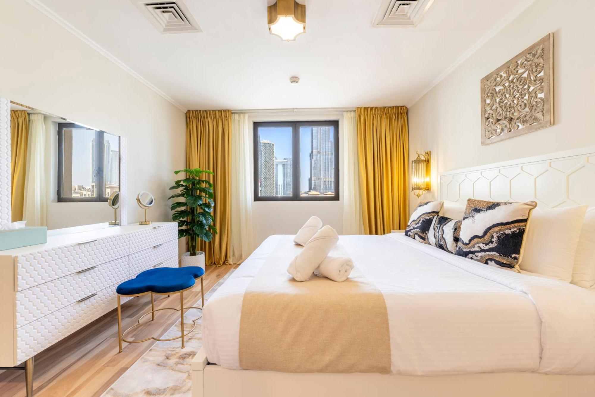 Ultra Luxury Downtown - Full Burj Khalifa View - 5 Min Walk To Dubai Mall! Экстерьер фото